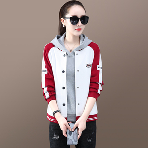 女士短外套棒球服2022新款时尚炸街高级范韩系今年流行的漂亮上衣
