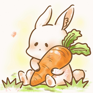 小动物宠物画像q版手绘头像定制作logo设计照片卡通动漫插画代画