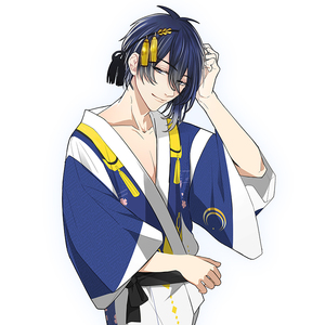 q-动漫应援浴衣羽织月男女日式居家和服刀剑概念乱舞三日服周边宗