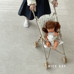 韩国ins儿童玩具手推车女孩过家家仿真带娃娃宝宝生日礼物1-6岁