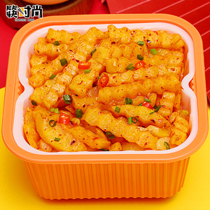 筷时尚自热狼牙土豆即食懒人小火锅酸辣土豆条自煮自煮洋芋速食嗨