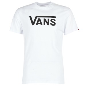 VANS范斯男士时尚休闲圆领短袖T恤夏季白色2024年新款包邮正品