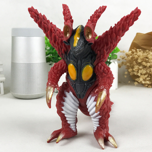 现货奥特曼大号软胶怪兽芝庞顿关节可动怪兽模型儿童男孩礼物玩具