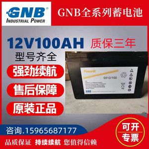 美国GNB蓄电池12V7A18A25A26A40A65A160A200A现货速发UPS电源EPS