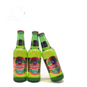 青岛啤酒 出口英国版330ml*24瓶 登州路56号青啤一厂生产大气