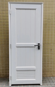 塑料胶门厕所门订制卫生间带百叶室内平开门杂物房门淋浴防水定制