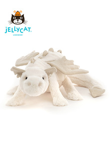 英国Jellycat正品雪龙宝宝陪伴玩偶毛绒玩具送礼包邮可爱公仔抱枕