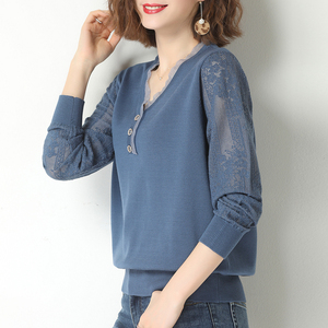 冰丝长袖上衣女薄款