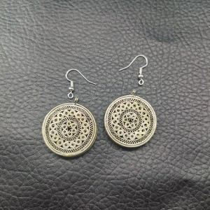 小铜鼓吊坠 手工银制作苗饰品男女款苗族银饰民族特色手工艺品diy