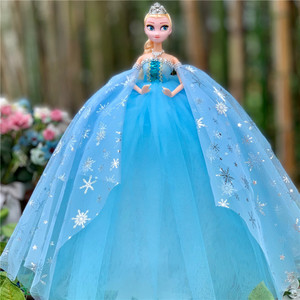 婚纱娃娃大号迪士尼公主汉服女孩儿童玩具冰雪奇缘艾莎古装爱莎