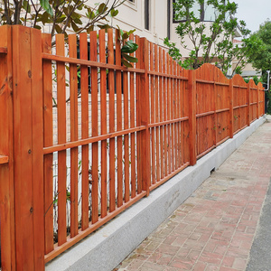 防腐木栅栏隔断餐厅围栏墙护栏篱笆网格户外庭院木头室外花架栏杆