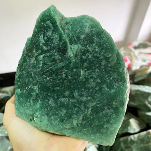 天然绿东陵玉雕刻毛料大块玉石独龙玉原石摆件原矿手镯料吊坠料