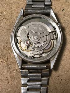 日本老精工6309自动机械旧表机芯 二手配表爱好者 维修师傅练手表