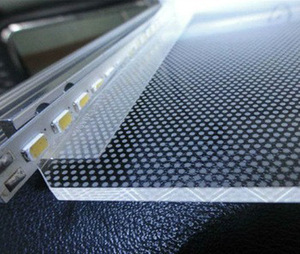 led平板灯导光板激光打点划线雕刻亚克力导光板照明导光板超薄