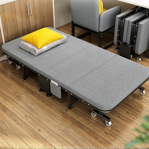 00杜贝莎旗舰店天猫加固折叠床办公室午睡单人简易硬板床躺椅家用