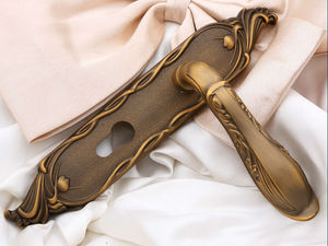 迪森五金正品门锁带钥匙黄古铜欧式静音室内卧室房门锁通用型锁具