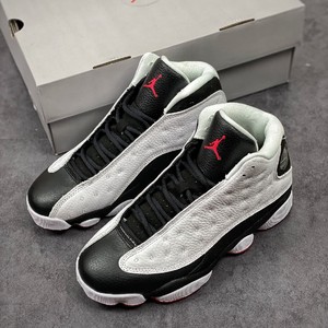 耐克air jordan 13 retro aj13 乔丹13代篮球鞋/黑白熊猫 经典