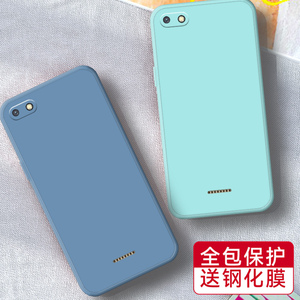 红米6a手机壳m1803e1a软胶小米m1804c3ce女款磨砂redmi6a适用于红谜六