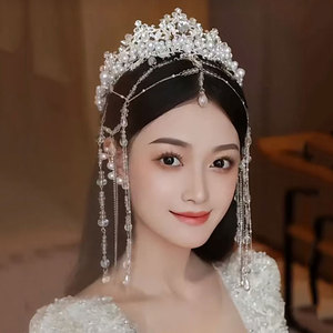 【新娘头饰皇冠套装】新娘头饰皇冠套装品牌,价格 - 阿里巴巴