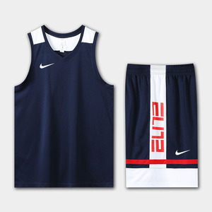 耐克球衣nike篮球服套装定制男女学生运动背心篮球衣比赛队服印字