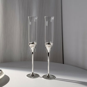 verawang香槟杯高颜值王薇薇结婚礼物礼盒高脚杯ins气泡酒杯轻奢