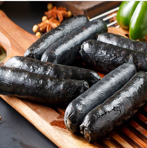 源香墨斗鱼香肠450g10支墨鱼肠台式热狗肠烤肠火腿肠包邮香肠