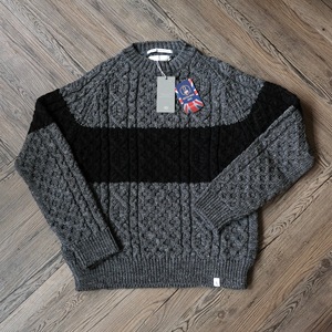 peregrine 年度新款 阿兰群岛渔夫重磅御寒毛衣