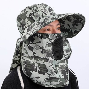 防尘头套工业粉尘水泥厂工地防风帽男士干活头罩沙漠防沙防晒面罩