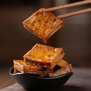 王爷山老卤盐干湖南特辣卤干子年货小吃老家味道的豆干柴火十零食