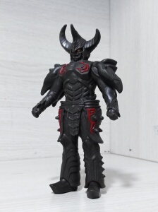 日本万代正版玩具 对决系列软胶怪兽 暗黑铠甲 稀有绝版奥特曼