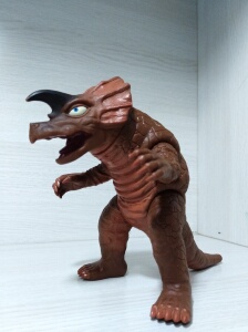 万代正版 奥特曼怪兽软胶 赛文奥特曼 胶囊怪兽 阿基拉 17cm系列