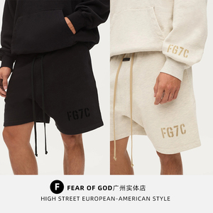 fear of god fog敬畏上帝高街潮牌裤子休闲运动卫裤短裤男女大码