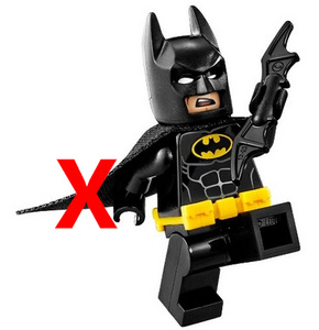 乐高蝙蝠侠大电影人仔