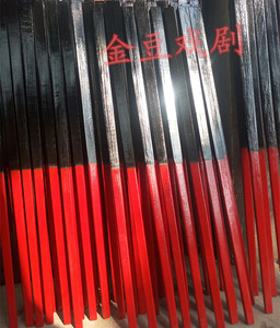 戏剧道具杀威棒衙役棍子公堂衙门犯人道具官差升堂用水火棍木质