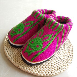 手工编织棉鞋儿童