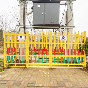 玻璃钢箱变变压器安全绝缘围栏变电站护栏墙电力安全配电箱防护栏