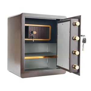 全钢保险柜家用小型入墙防盗花宝长头衣柜办公保管险箱
