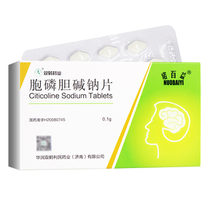 1g*12片 颅脑损伤 诺白益诺百一胞二磷胆碱胶囊胞磷胆咸那片 胞磷胆