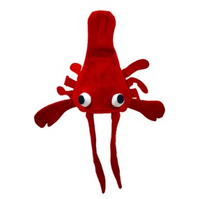 大龙虾帽子圣诞节日舞台帽子舞会表演派对道具新奇玩具搞怪头饰