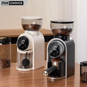 咖啡磨豆机电动一体小型家用意式手冲咖啡套装磨粉机咖啡豆研磨机