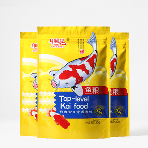 印尚红 锦鲤金鱼饲料鱼食鱼粮增色专用小型观赏鱼颗粒型袋装包邮