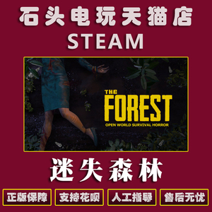 pc中文正版 steam 平台 国区 游戏 迷失森林 恐怖森林 the forest