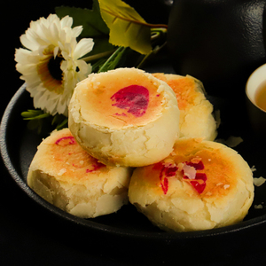 百年老店手工酥皮千层经典五仁点心玫瑰特产小吃糕点甘肃中秋月饼