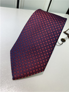 LENZON领佐品牌专柜款男士领带桑蚕丝面料商务正装款结婚紫色领带