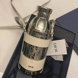 dior迪奥不锈钢保温杯男女生肩带斜跨水壶易烊千玺同款水杯热水瓶