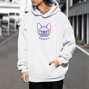 卫衣男连帽狗头