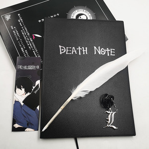 死亡笔记笔记本deathnote动漫周边L二次元死神夜神月本子小本胶装