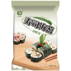 海岛园韩国原味寿司海苔分分钟做出超级美味营养餐/可供商用