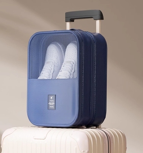 出差旅行鞋子收纳袋便携式行李箱防尘拖鞋子收纳包旅游装鞋盒神器