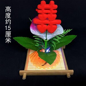 酒店菜盘装饰摆花